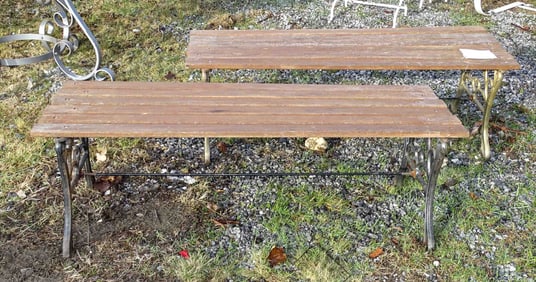 Iron Benches