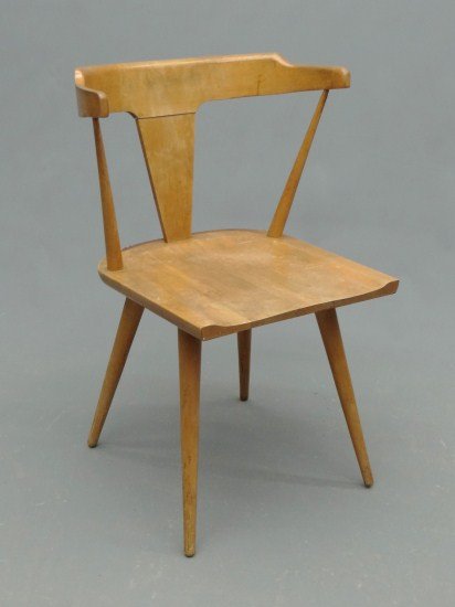 Mid Century Paul McCobb Chair: Mid Century moderne Paul McCobb chair with early Winchendon Modern Decal. 17 1/2" Seat Ht. 31" Overall Ht.