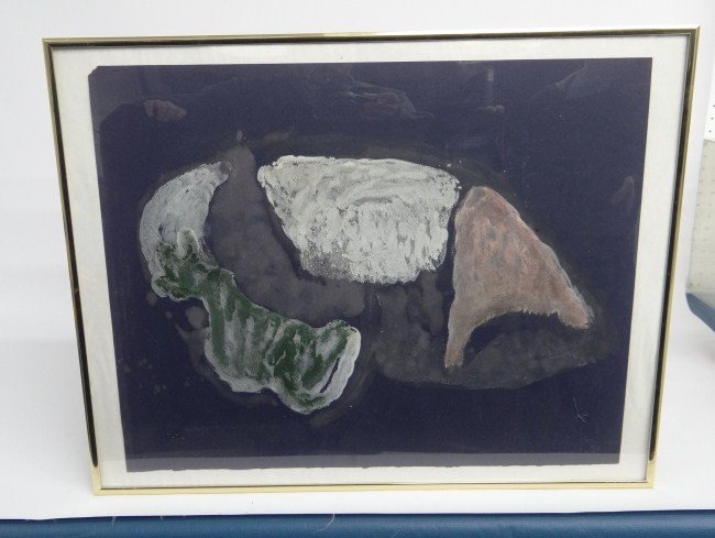 Artwork William Douglas McGee: Artwork by William Douglas McGee (N.Y. 1925-1999), sight 25" x 19 1/2".