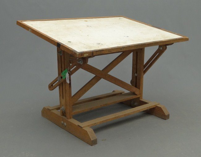 Drafting Table: Drafting table. Top 41" x 29", 28" Ht.