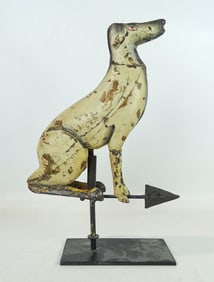 Folk Art Dog Directional