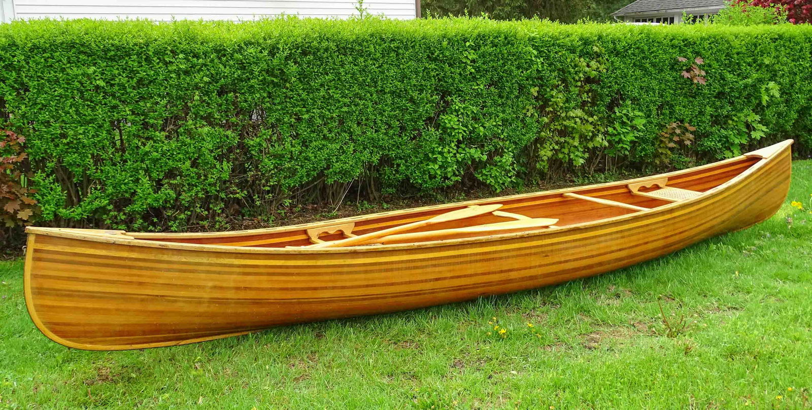 Cormorant Wooden 16' Canoe (1 of 14)