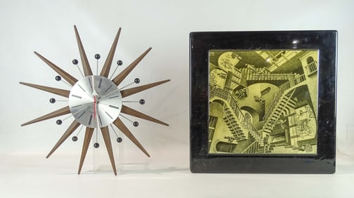 Clock & Artwork Lot