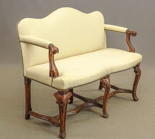 18th c. Continental Settee