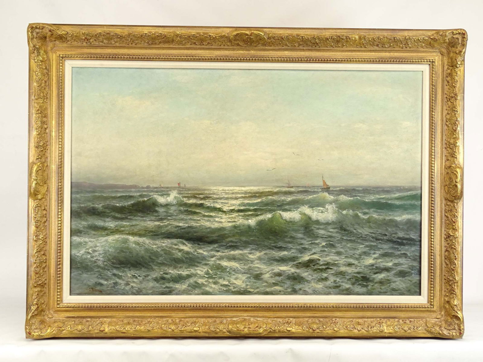 Painting: Continental Seascape (1 of 7)