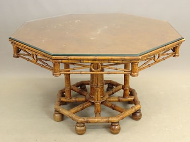 Bamboo Octagonal Table