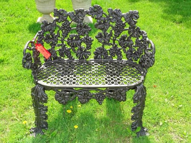 Cast Aluminum Settee