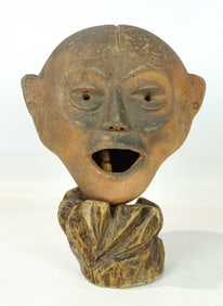 Folk Art Comical Bust