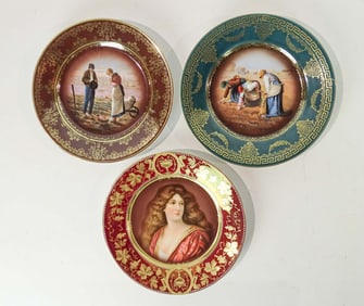 Royal Vienna Porcelain Plates