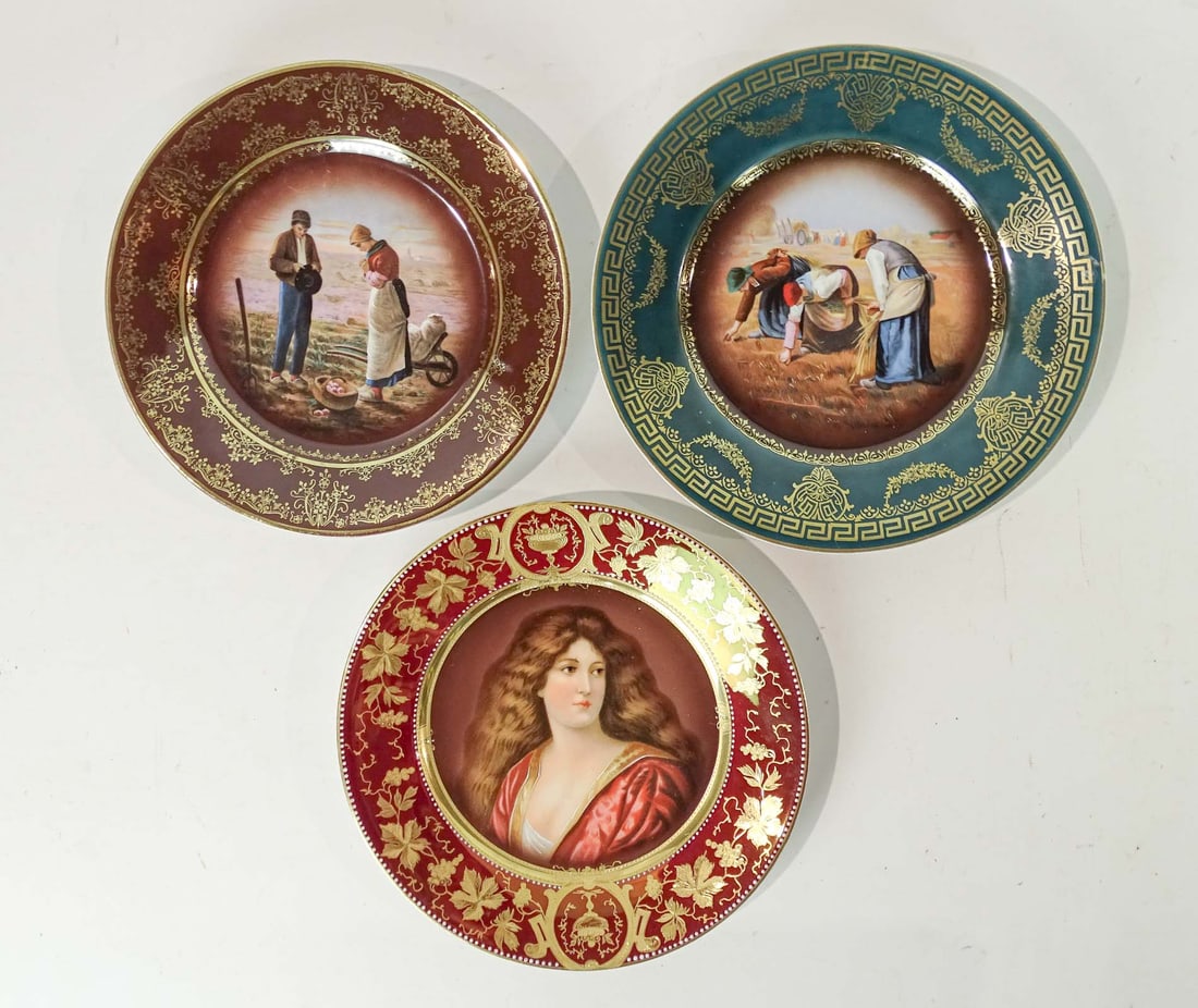 Royal Vienna Porcelain Plates (1 of 7)