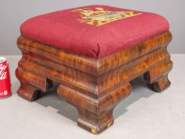 19th c. Empire Footstool
