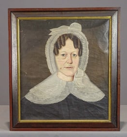 Painting: 19th c. Portrait of a Woman