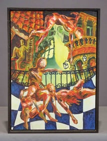 Painting: Surreal School