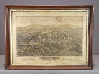 19th c. Print of Saugerties