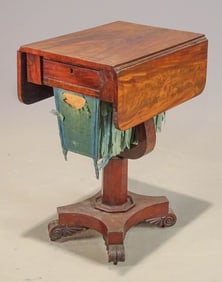 19th c. Empire Sewing Stand