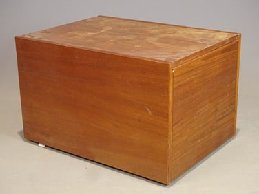 Mid Century Rolling Trunk