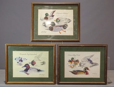 Bob Berry Signed Duck Prints