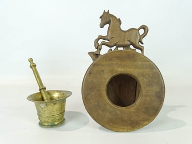Mortar and Pestle Rack Lot