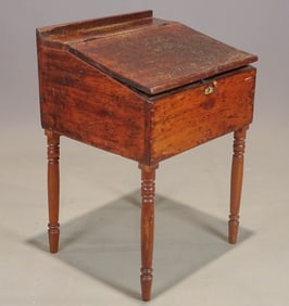 19th c. Slant Lid Desk