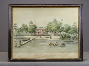 Delaware River Antique View