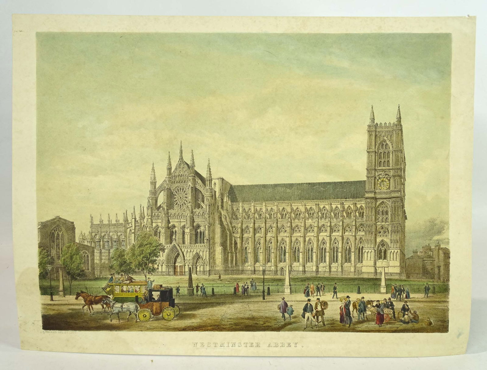 Westminster Abbey Antique View (1 of 6)