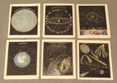 Astronomy Antique Print Set (6)