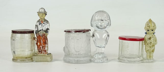 Glass Candy Containers