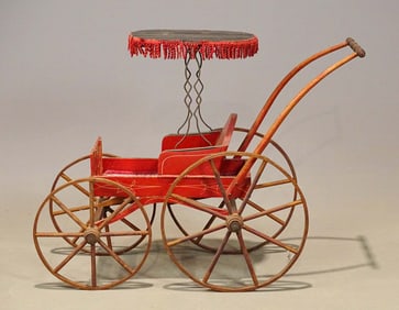 19th c. Doll Carriage