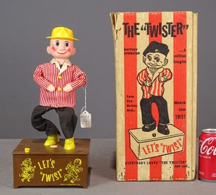 Vintage Battery Operated Toy "THE TWISTER"