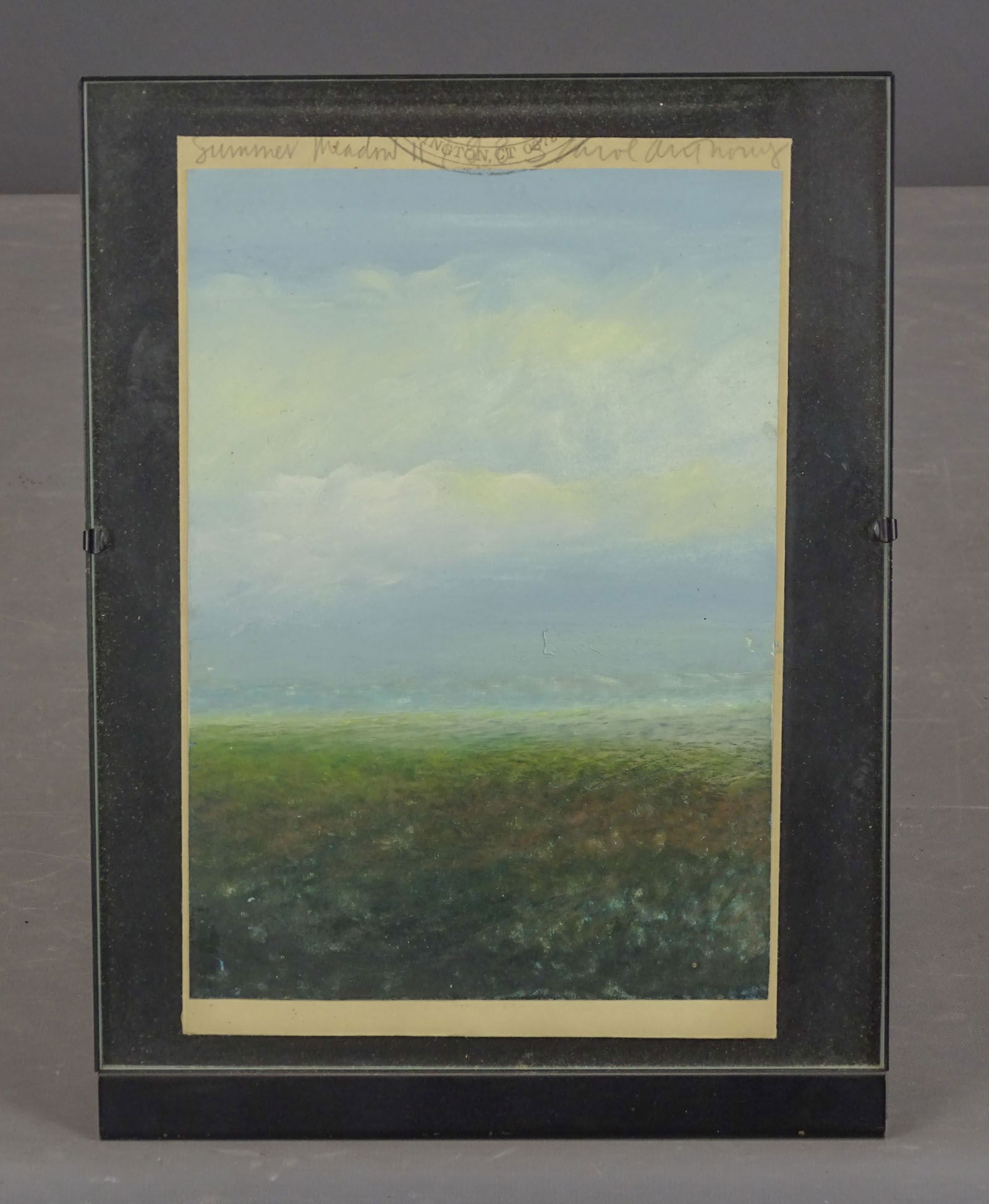 Carol Anthony Artwork: Carol Anthony artwork "Summer Meadow". Frame overall 11" x 8".