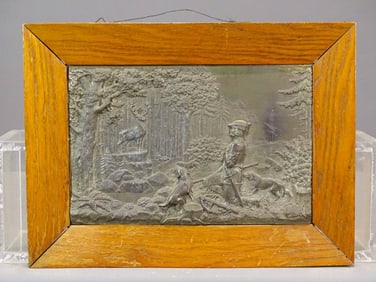 Lead Plaque "St. Hulbert"