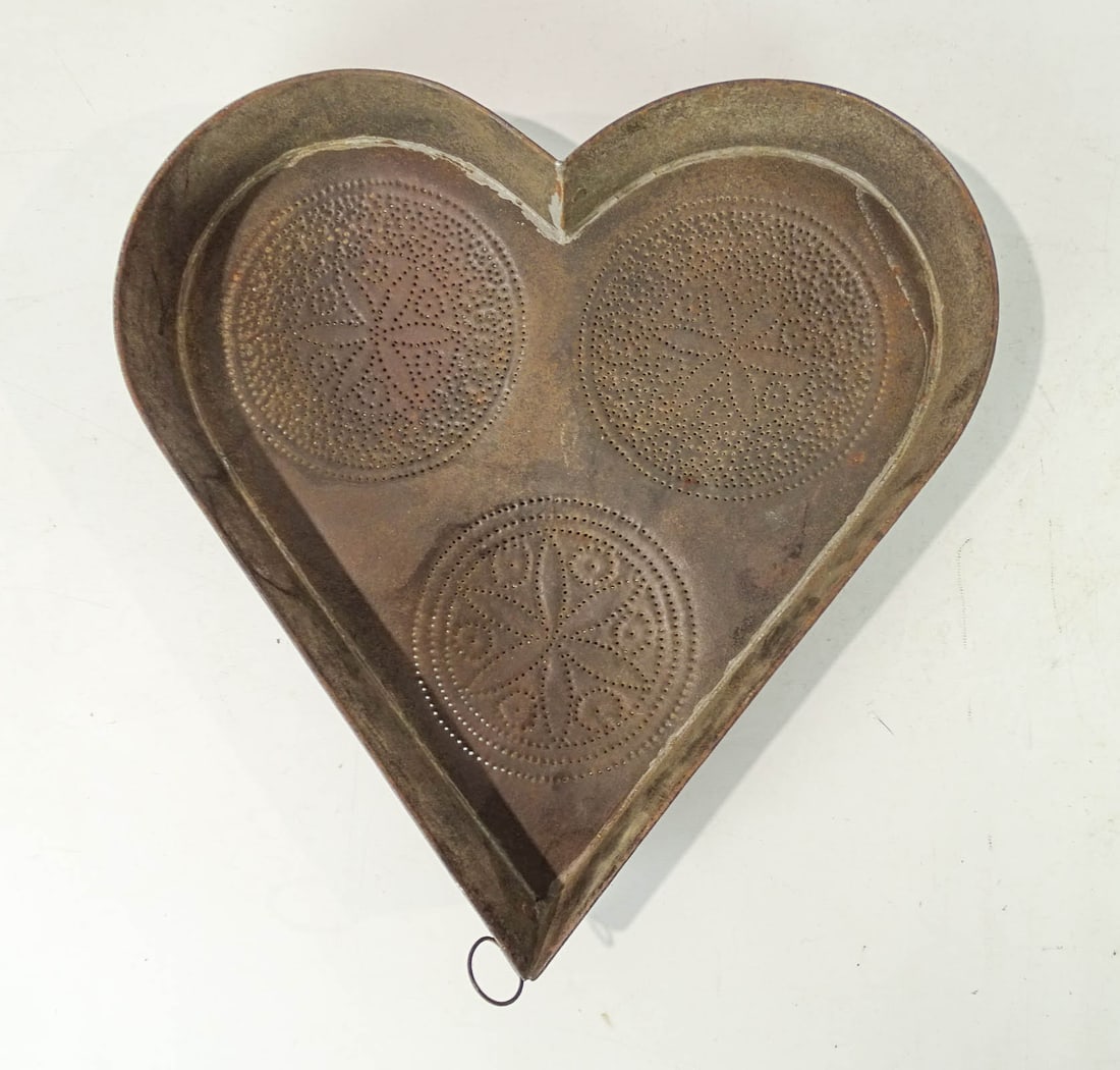 Pierced Tin Cheese Drain (1 of 6)