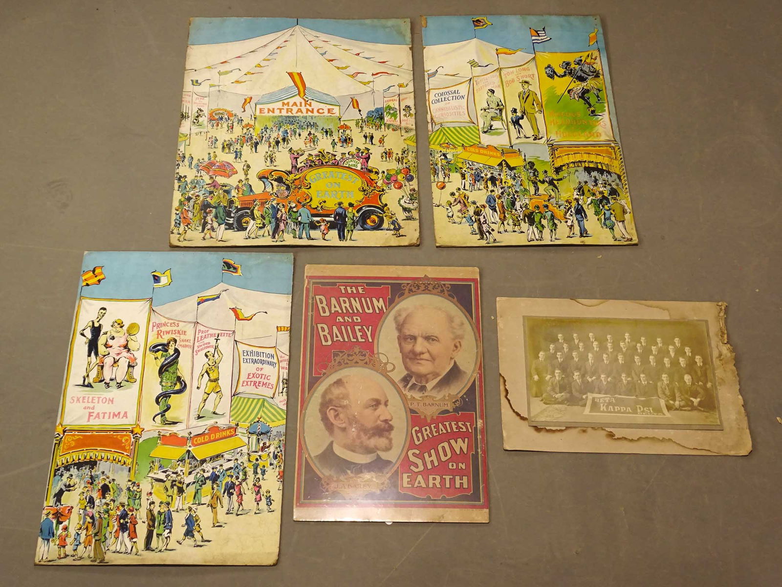 Circus Poster and Misc. Lot (1 of 10)
