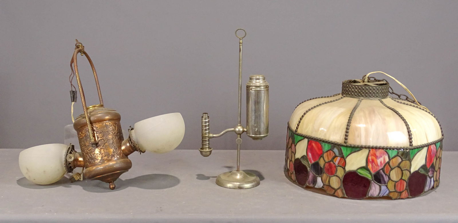 Stained Glass Hanging Shade (1 of 7)