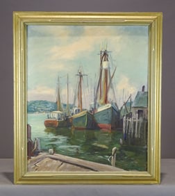 Harborscape signed Tompkins