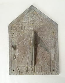 Cast Iron Sundial