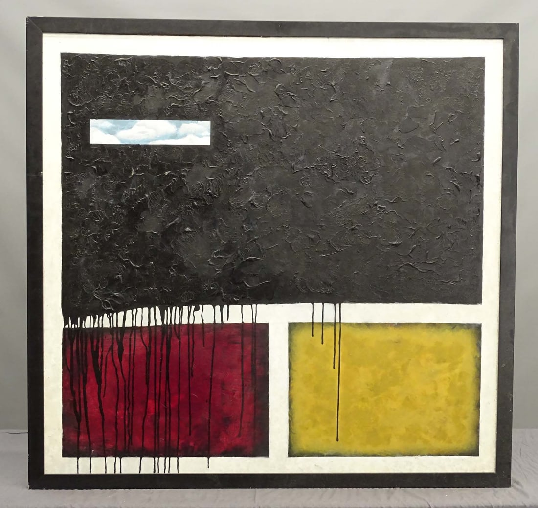 Large Modern Artwork: Large Modern artwork. 50" x 51".