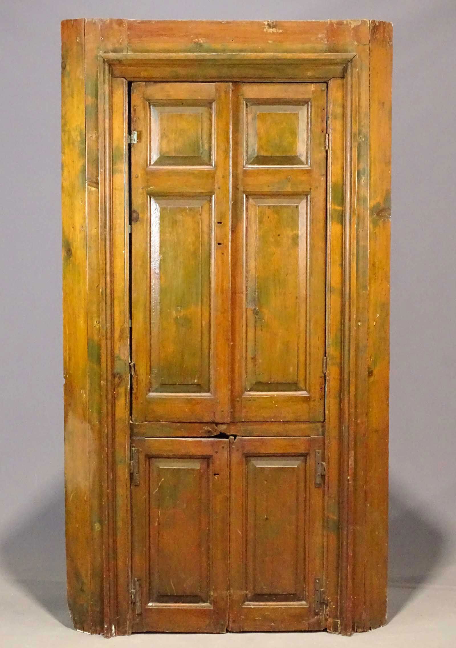 19th c. Corner Cupboard (1 of 8)