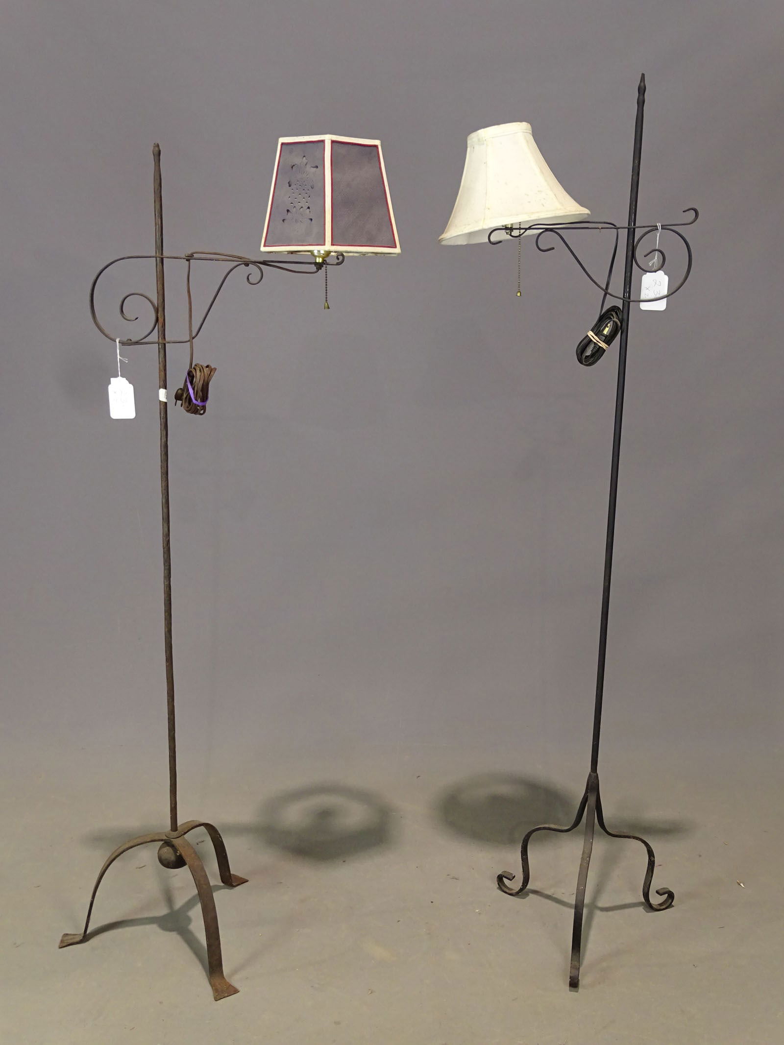 Wrought Iron Floor Lamps (1 of 8)