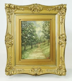 Painting: Wooded Landscape