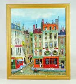 Painting: Paris School, Cityscape