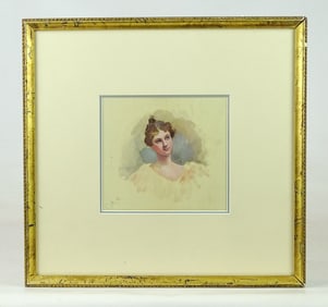 Watercolor of a Woman
