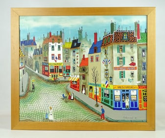 Painting: Paris School, Cityscape