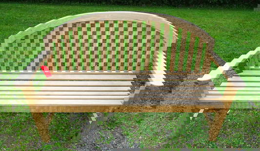 Wooden Bench: Wooden bench. 60 1/2" L..