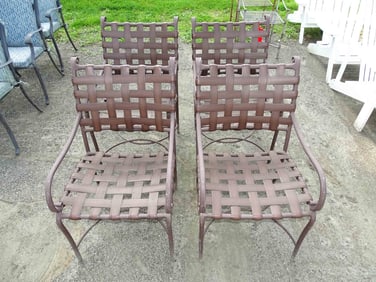 Set of Aluminum Chairs