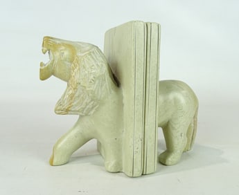 Lion Bookends