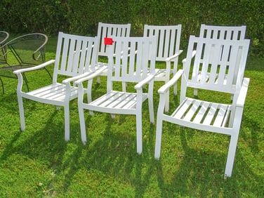 Set of Aluminum Chairs