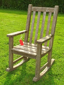 Teak Rocking Chair