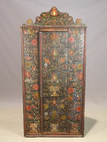 19th c. Corner Cupboard