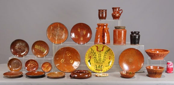 Redware Pottery Collection